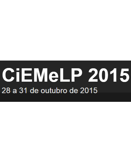 CiEMeLP 2015 - Inscrição Estudante